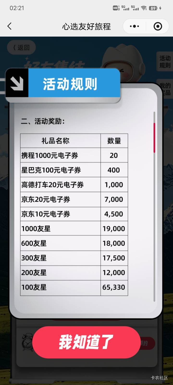 感谢老哥我也中了


50 / 作者:发癫 / 